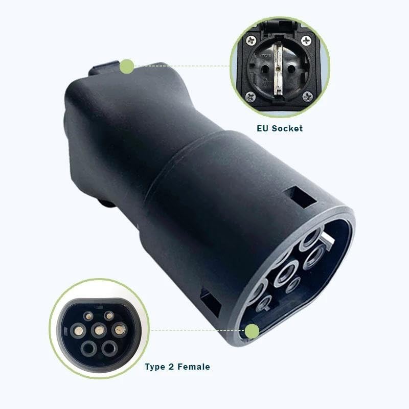 Amazon | 電気自動車用車両充電器充電コネクタ V2L タイプ 2 車両から