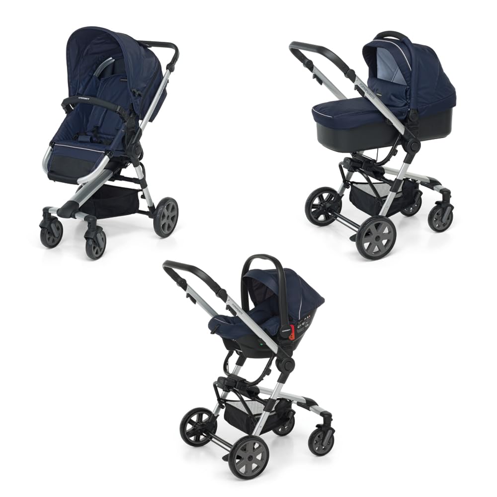 Foppapedretti Supertres i-Size sistema combinato, Navy