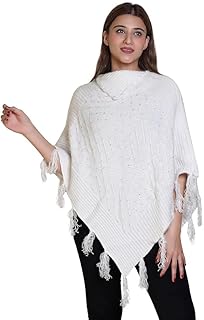 Wool Blend Designer Poncho_M-picture-22