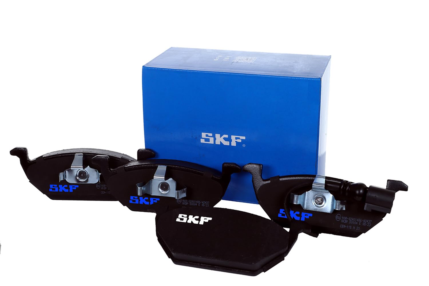 SKF Fren Balatası Ön Volkswagen Golf IV 1.4 16V 97-04, 1.6 97-05, 1.6 16V 00-05, 1.8 97-05, 2.0 98-04, 1.9 TDI 97-04, Golf V 1.4 16V 03-08, 1.6 04-08, 1.9 Dtı Vkbp 80004E - Vkbp 80004 E