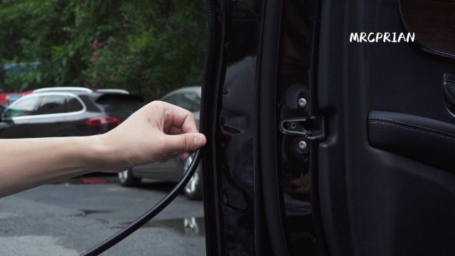Autodeurbescherming, zwart, geen lijm, universele pasvorm, rubberen autodeurbescherming, U-vorm, autodeur instapbescherming, autodeurstootlijst voor limousines, vrachtwagens, SUV, ATV, boten