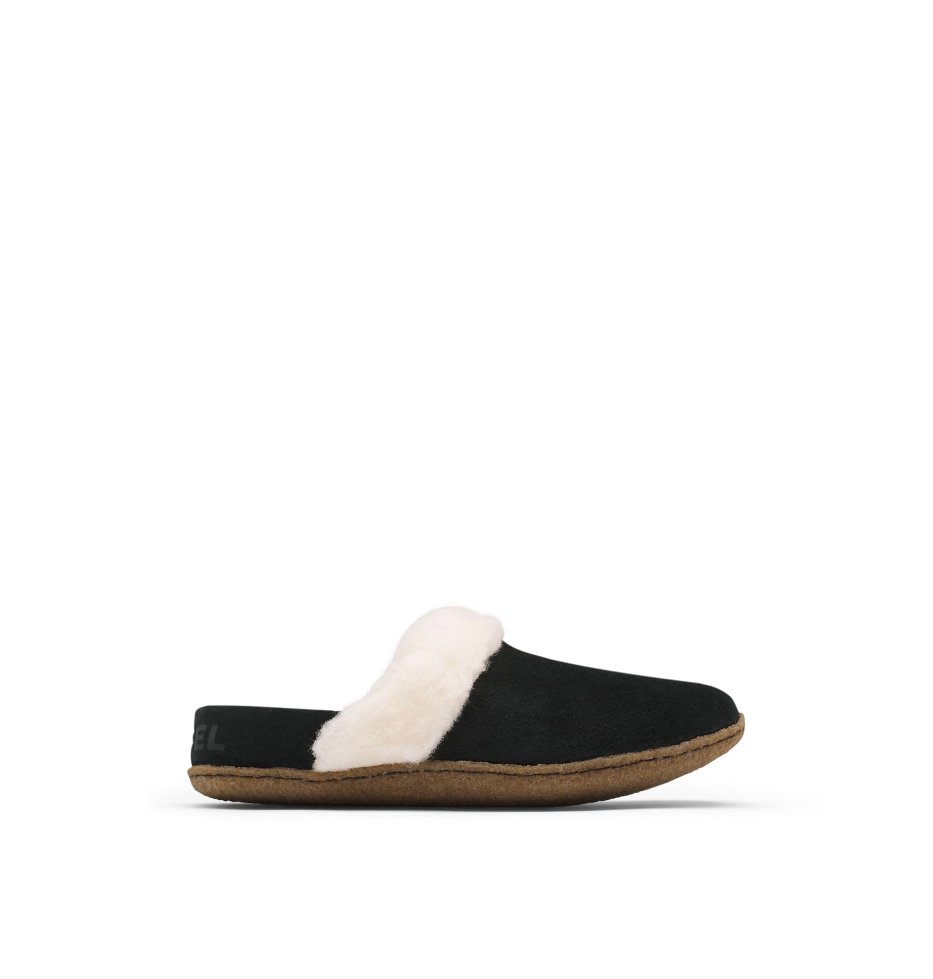 Sorel Nakiska Slide 2 chaussons pour femme, Noir (Black x Natural), 38 EU