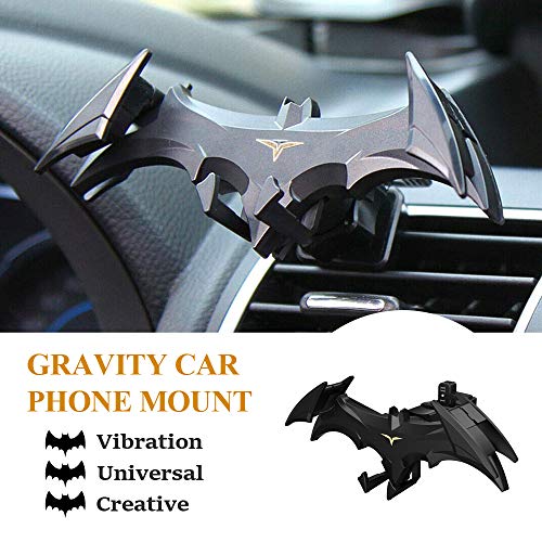 RFSRZ Car Vent Bat Mount Creative Bat Car Phone Holder Mount Universal Gravity Automatic Locking Hands Free