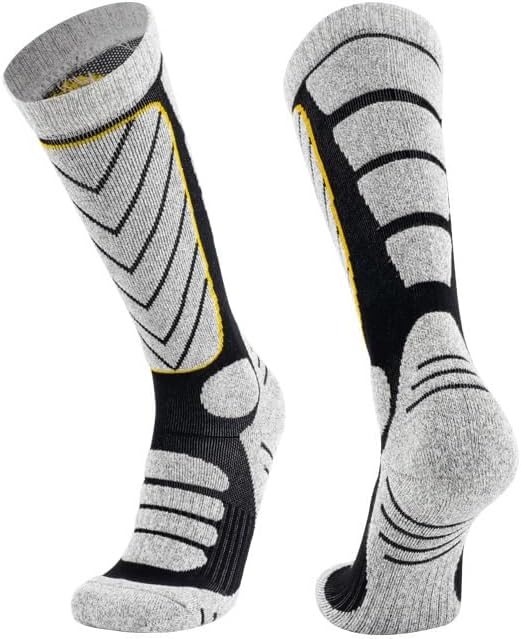 VIDI Ski Socks Winter Long Tube Woolen Sports Warm Hiking