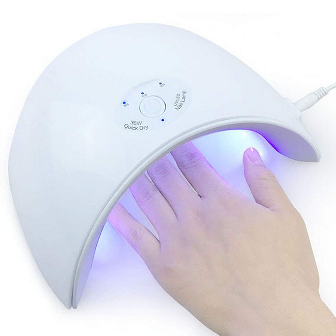 nail lamp Nail Lamp 36W UV Lamp Nail Gel Polish Machine Timer Control always-on manicure pedicure varnish dryer