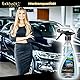 Exklusiv Chemie® Glasreiniger Auto | Scheibenreiniger Auto | Abperleffekt, Antistatisch, Streifenfreie Scheiben | Fensterreiniger für Autofenster & Windschutzscheiben | 500ml