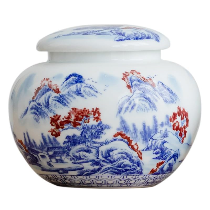 Bocaux rangement cuisine ENGENDER en céramique taille M pot à thé vrac