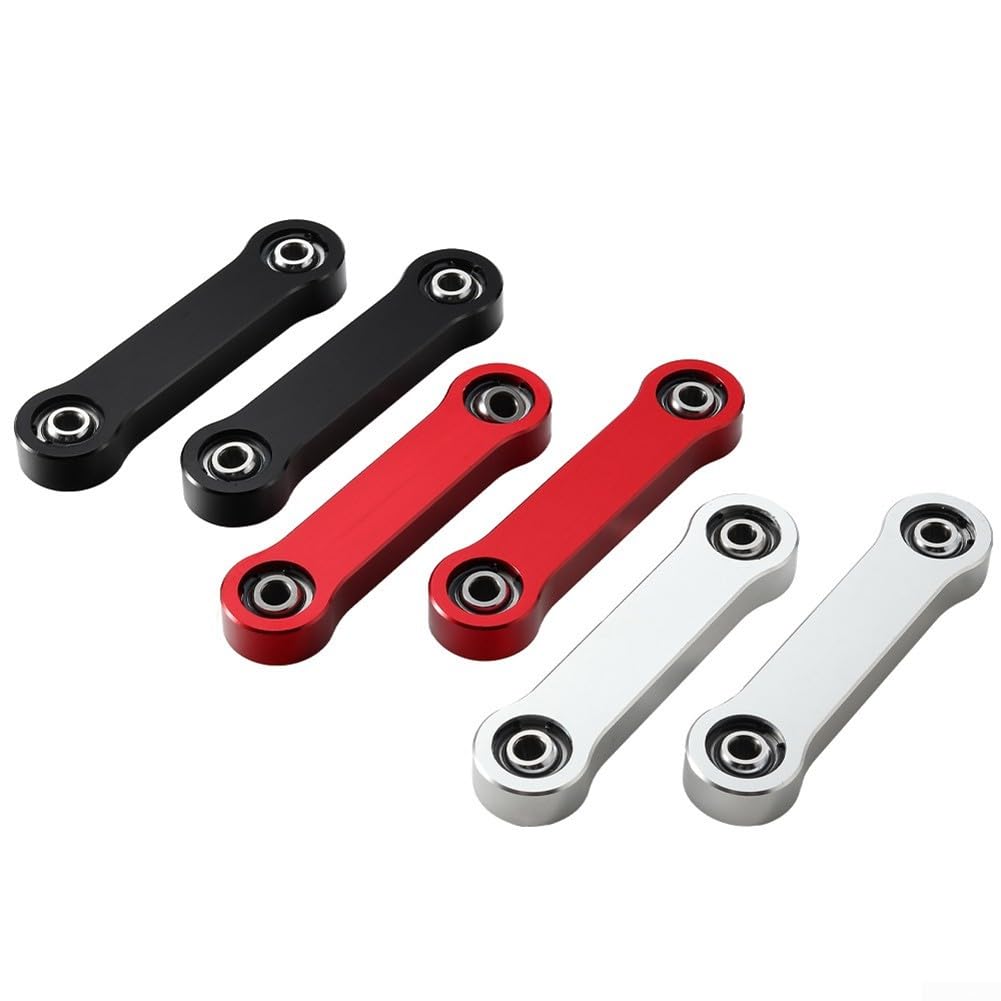 Liens de barre stabilisatrice en alliage d'aluminium pour Can Am Ryker 2019 2024 pour une manipulation supérieure et une réduction de l'inclinaison des roues (rouge)