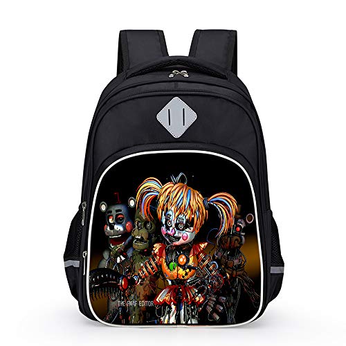 Five Nights at Freddy Mochila Casual del Estudiante Impreso Historieta niños Unisex