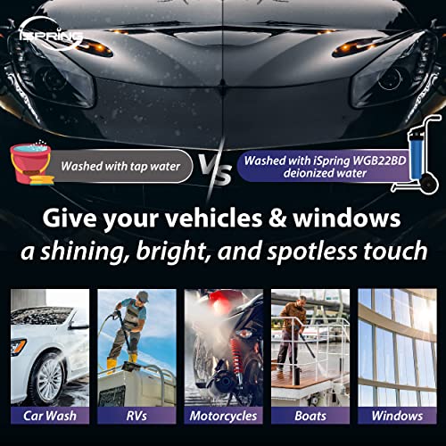 Ispring Spotless Car Wash System, Deionized Water System For Car Wash, Rvs, Boats, Motorcycles, And Windows, Model: Wgb22Bd #TOP4