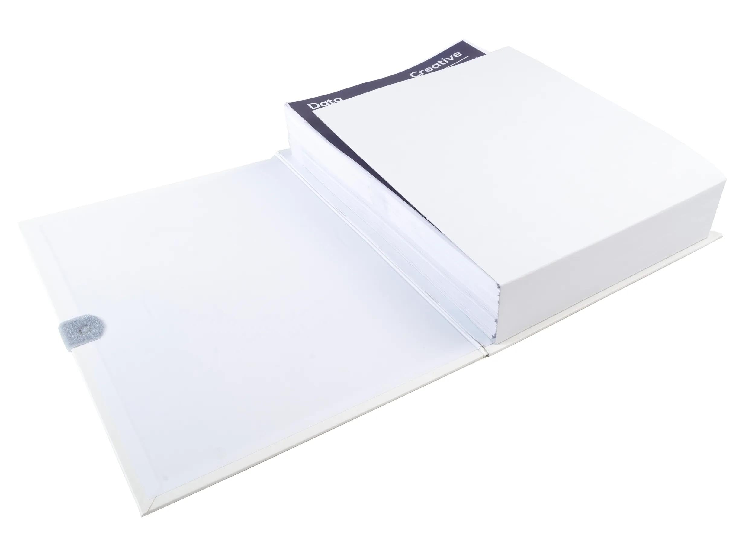 Exacompta 10 Carpetas Fuelle Balacron Blanco
