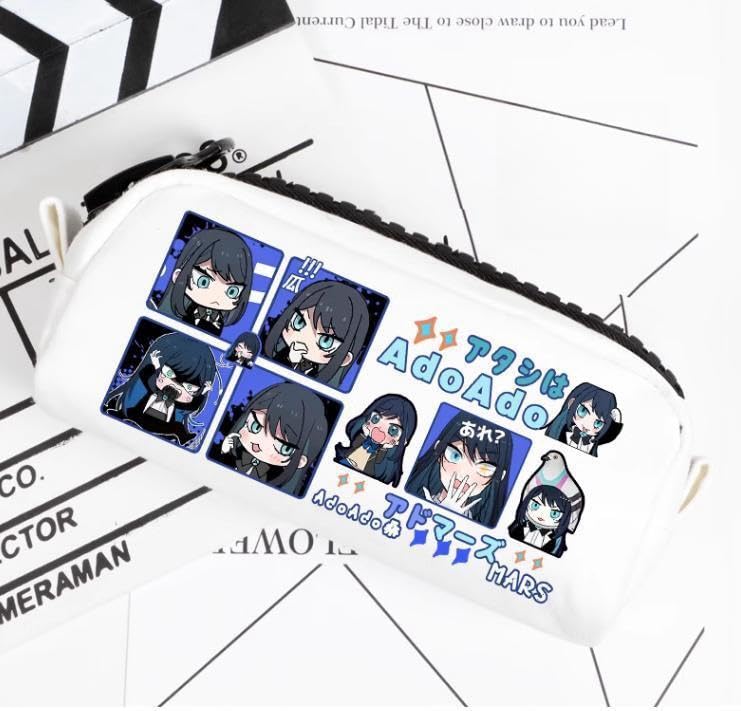 Amazon.co.jp: Adoアド ペンケース 筆箱 かわいい ペン入れ 筆ケース