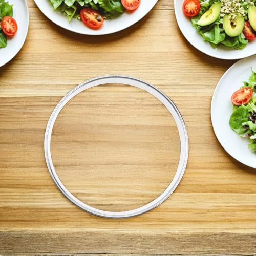 Aros de acero inoxidable TOYANDONA para pizzas caseras y repostería creativa en el hogar 7