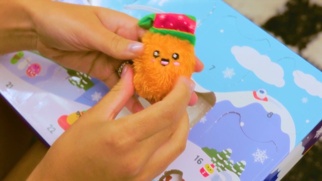 感謝価格(ㅅ´꒳` )お眠Xmasにゃん アベンチュリン入りレジンヘアゴム Amazon.com: Emotional Support Advent Calendar by Relatable