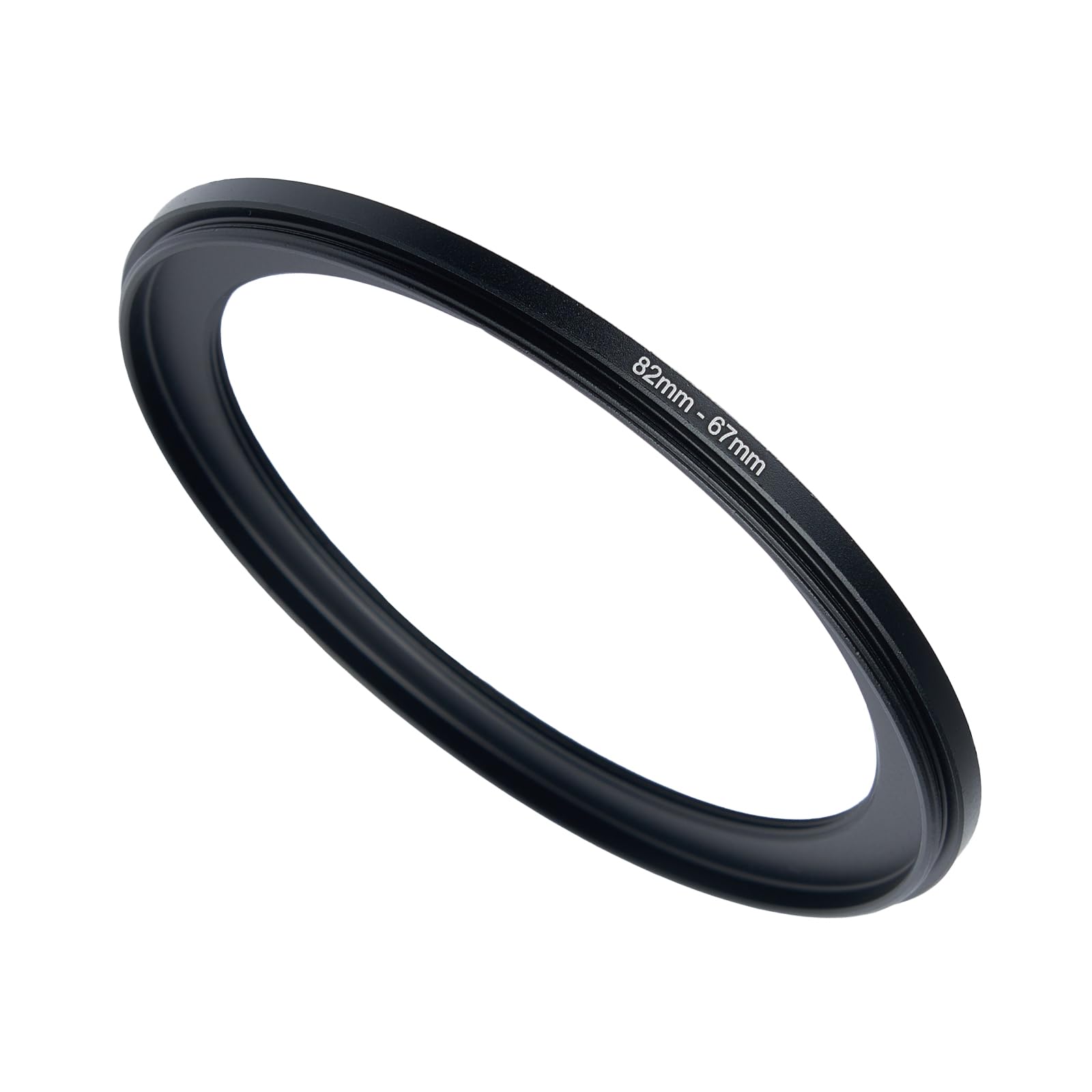 82mm to 67mm Step-up Adapter Rings Filter Adapter Black Metal Step Down Filter Ring Adapter Compatible with All Brand UV CPL ND Camera Lens Filter Stepping Rings (82mm-67mm)