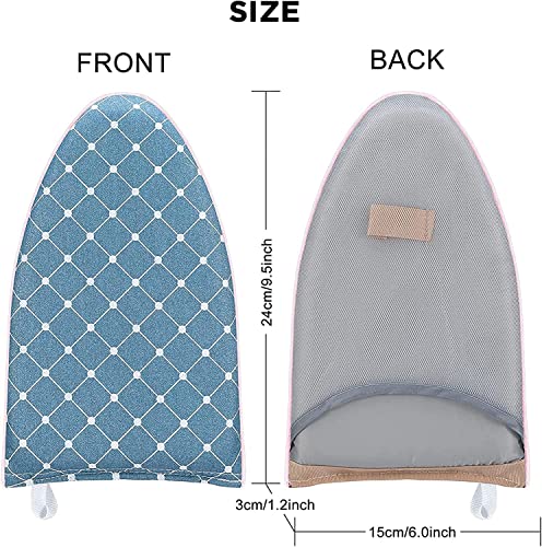Image of CUBIZ Garment Steamer Ironing Glove, Waterproof Anti Steam Mitt with Finger Loop, Complete Care Protective Garment Steaming Mitt, Heat Resistant Gloves for Clothes Steamers (1 x MULTI-COLOR)