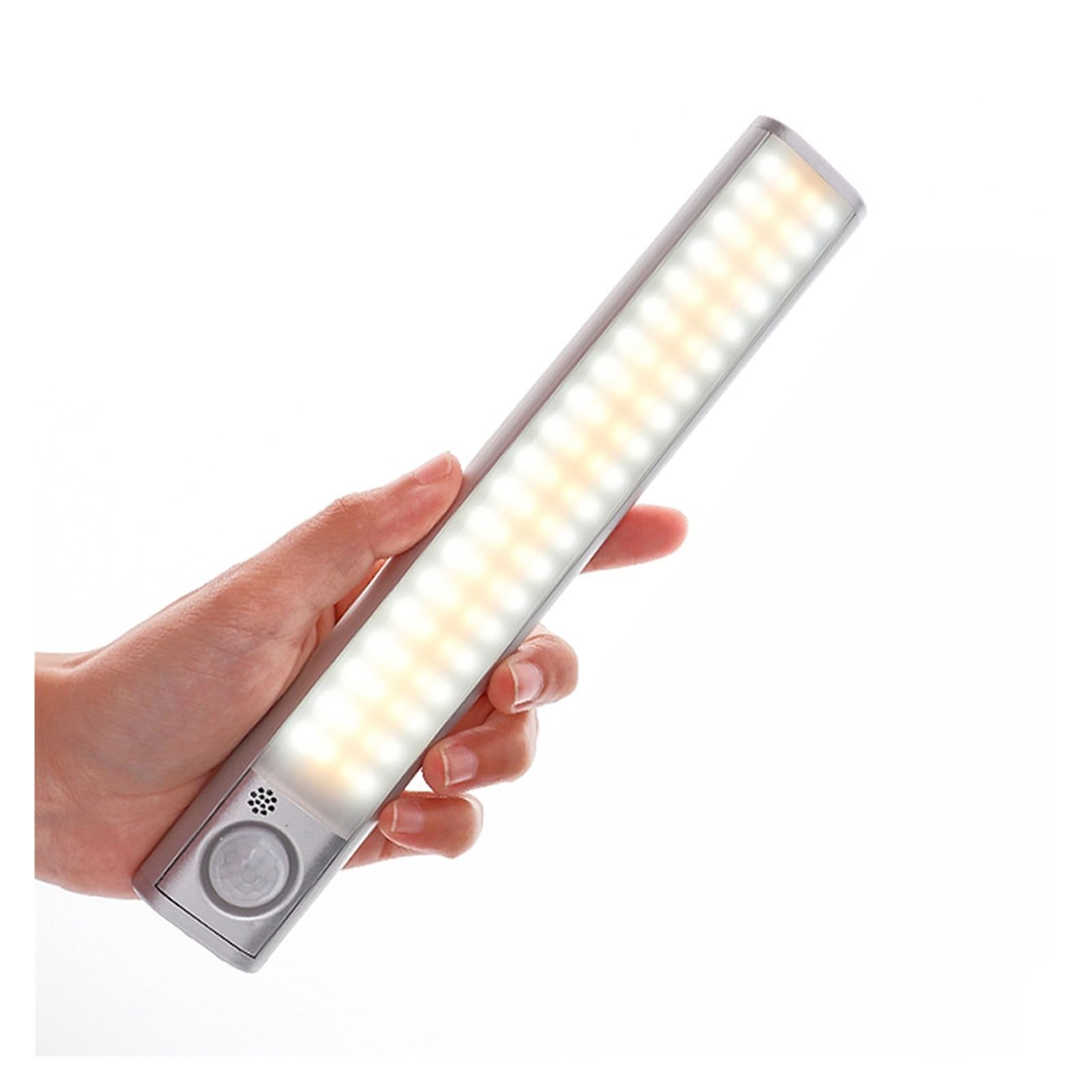 Unterschrank Leuchten 10/80/120/160 LED Bar Licht Motion Sensor Starre 5V Kleiderschrank Schrank Bett Lampe Unter Nachthimmel For Treppen(120LED CCT)