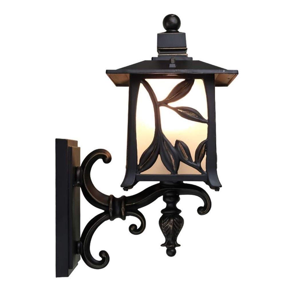 VDOQTLJT European Style Villa Waterproof Wall Lamp Outdoor Garden Balcony Terrace Lamps