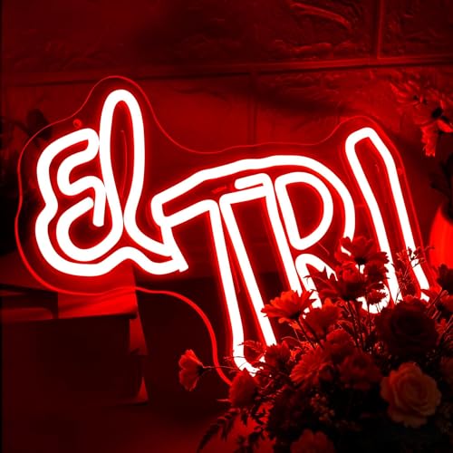 Image of Football Neon Sign for Wall Decor Soccer Team Logo LED Light for Man Cave | Dimmable football neon light, bedroom, bar, party, fans club wall decor, gifts for soccer team fans, size 13.7*9.0 in