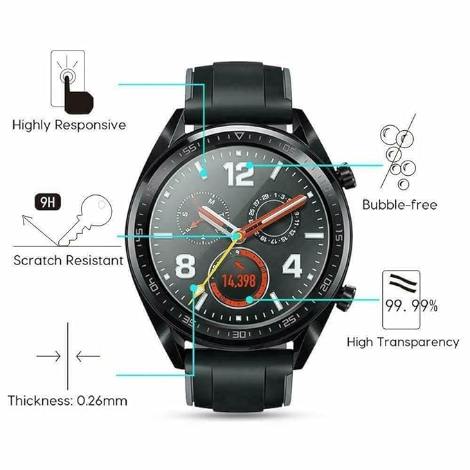 Watch Screen Guard Compatible With Titan Classique Slim Silver - Image 5