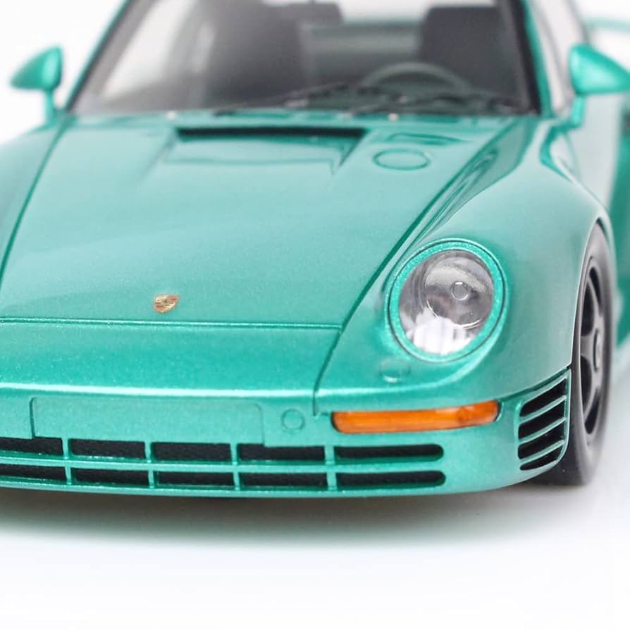 ポルシェ 959 ミニカー 、クロームメタルディーラー物&ゴールドメッキ1/43 ポルシェ 959 ミニカー 、クロームメタルディーラー物&ゴールド