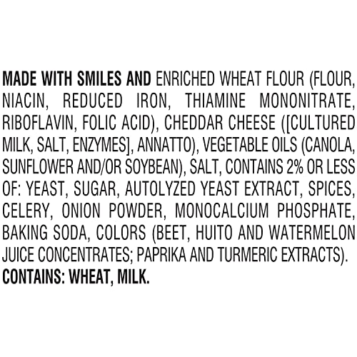 Image of Goldfish Colors Cheddar Cheese Crackers, Baked Snack Crackers, 30 Oz Carton