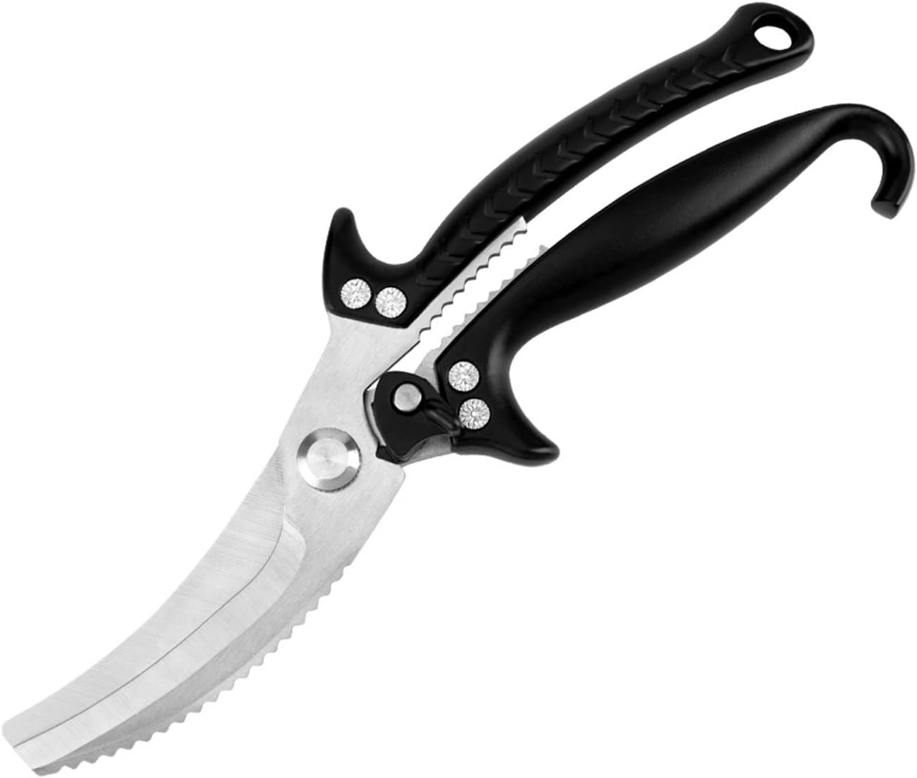 Kitchen Scissors Kitchen Scissors 4mm Thick Blade Chicken Bonwith Safety Lock Seahorse