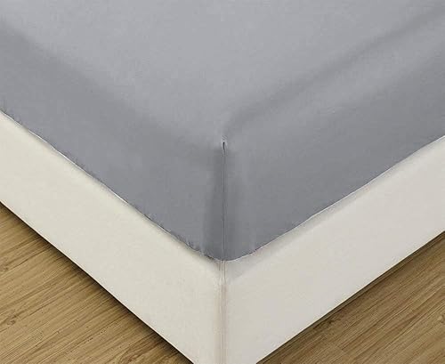 Miniatura 7 de Lotus Bedding Juego de sábanas bajeras de 3 piezas de 800 hilos, sábana bajera 100% algodón egipcio, para colchón de tamaño Queen que se adapta a