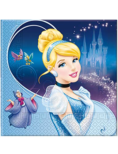 20 Tovaglioli di Cenerentola Taglia Unica