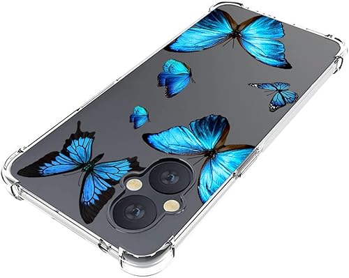 Miniatura 4 de Funda para OnePlus Nord N20 5G, OnePlus N20 Funda transparente para niñas y mujeres, TPU suave a prueba de golpes, funda protectora transparente