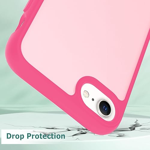 Vista 152 de TENOC Funda para teléfono compatible con iPhone 7 Plus y iPhone 8 Plus, color negro, antihuellas, protector mate para 5.5 pulgadas