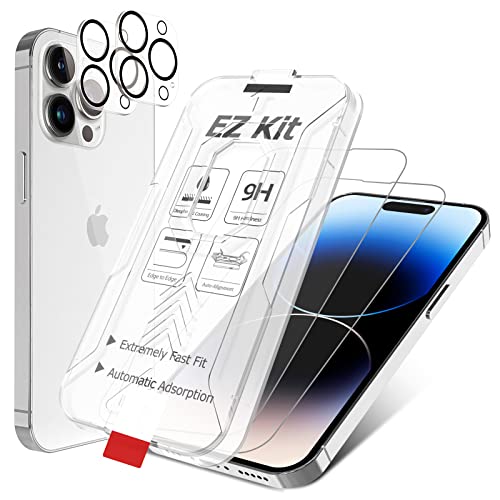 Amazon | BERSEM【2枚セット】ガラスフィルム iPhone 14 Pro 用＋