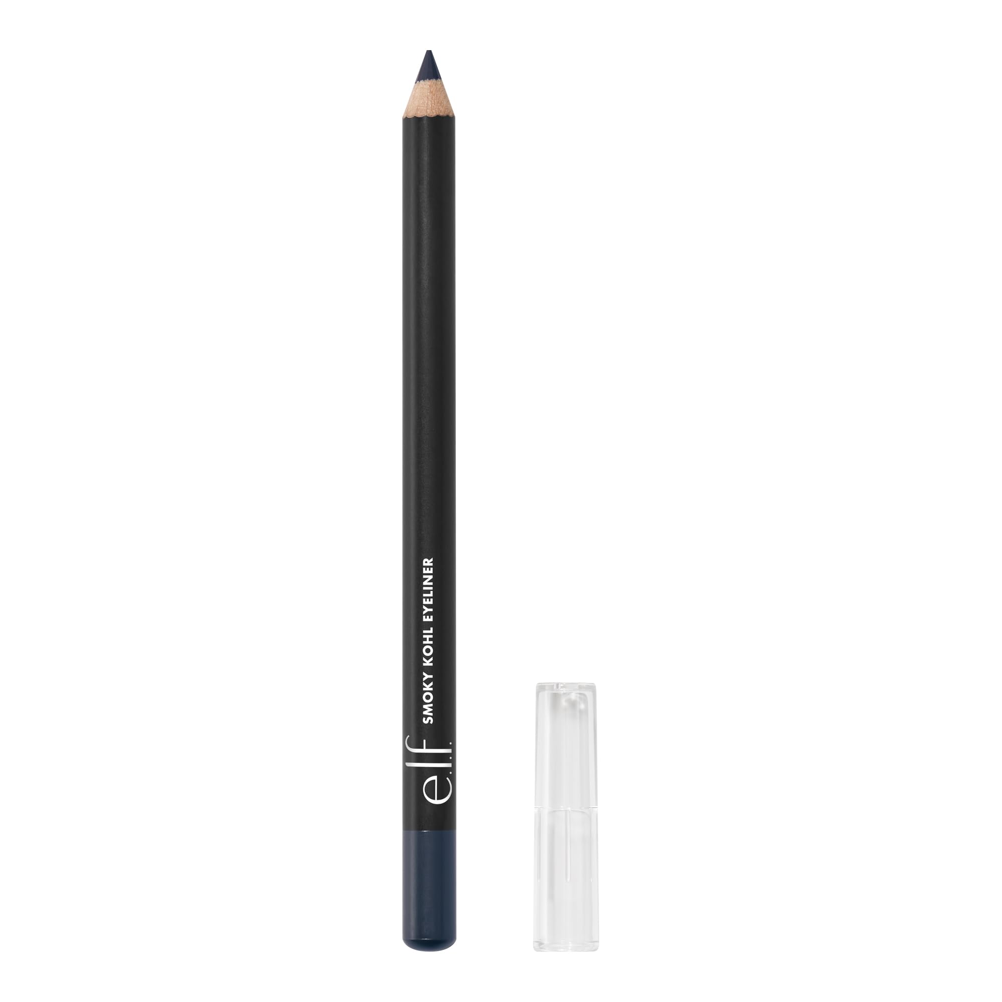e.​l.​f. Smoky Kohl Eyeliner, matita occhi per make-​up audaci altamente pigmentati a lunga durata, prodotto vegano e non testato sugli animali, Vintage Denim