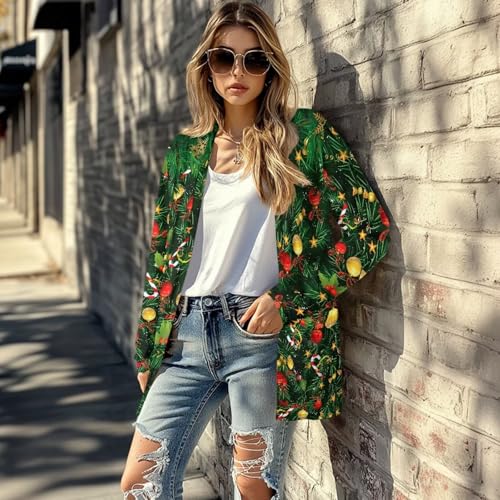 Image of Women's Lightweight Cardigans with Pockets Trendy Long Sleeve Open Front Cardigan Casual Tops Jackets Fall Oufits S-2XL