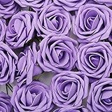 Photo Gallery sportarc 50 rose artificiali, fiori in schiuma sintetica, per casa, matrimoni, feste, bouque, viola Photo Gallery sportarc 50 rose artificiali, fiori in schiuma sintetica, per casa, matrimoni, feste, bouque, viola