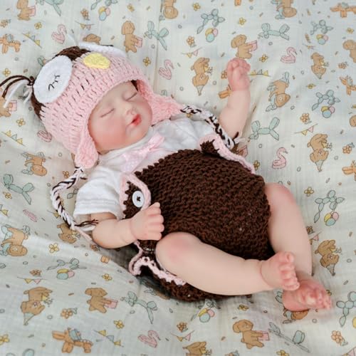Muñeca Bebé Realista de Silicona 40 cm con Accesorios miniatura 2