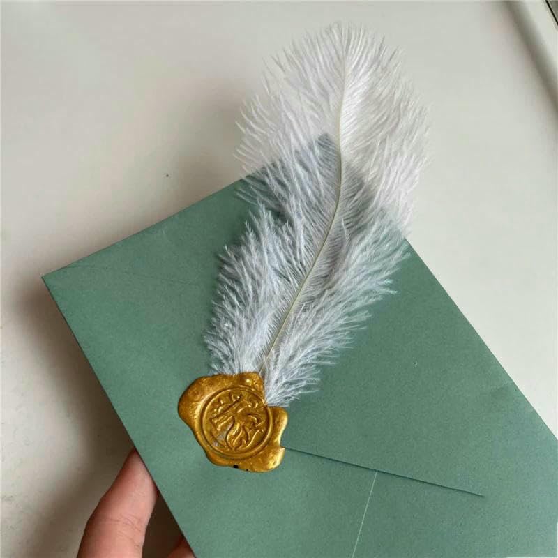 10 Stück/Lot Straußenfedern zum Basteln, Fotografie-Requisiten, Schmuck, Hintergrund, DIY, Hochzeitsfeier, Dekoration, Traumfänger-Zubehör, Goldfarben, 35–40 cm, 1