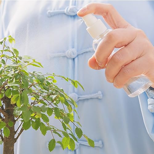 Nutabevr 4×100ml+4×50ml Sprühflasche Leer mit 8 Trichtern+8x Etiketten,Spray Flaschen Set, nachfüllbares Spray Wiederverwendbare, für Garten, Friseursalon, Reiseflüssigkeit Wasser, Kosmetik