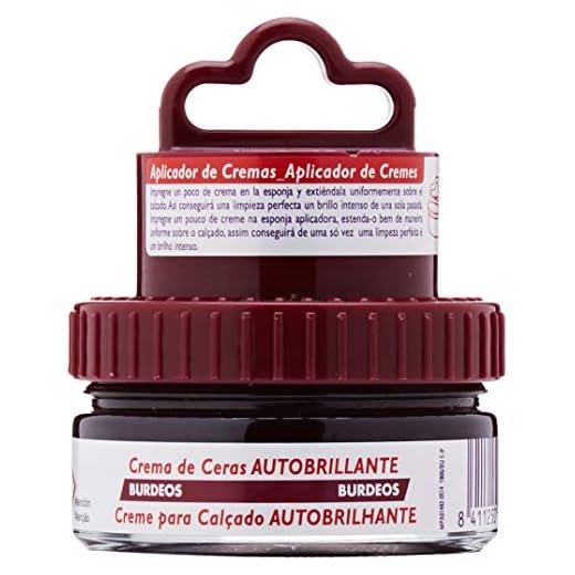 Palc Wachs- Creme Selbstglanz 50ml Bordeaux