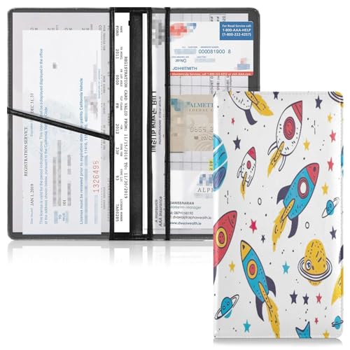 Organizador de Documentos para Auto Cuero miniatura 2