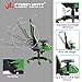 JL Comfurni Gaming Chair Racing Style Ergonomic Swivel Computer Office Desk Chairs Adjustable Height Reclining High-Back with Lumbar Cushion Headrest Executive Leather Task Chair Green