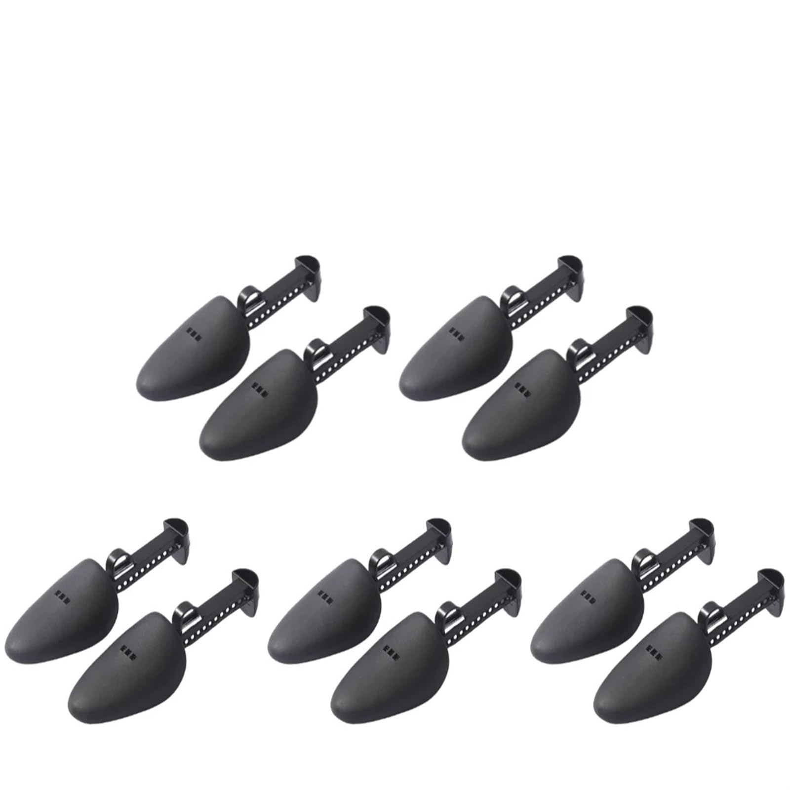 Schuhspanner Herren 1-10 Paar Schuhspanner aus Kunststoff for Damen und Herren, Unisex, Lederschuhe, verstellbar, tragbar, Schuhspanner, Former, Spannerhalter(Men-06)