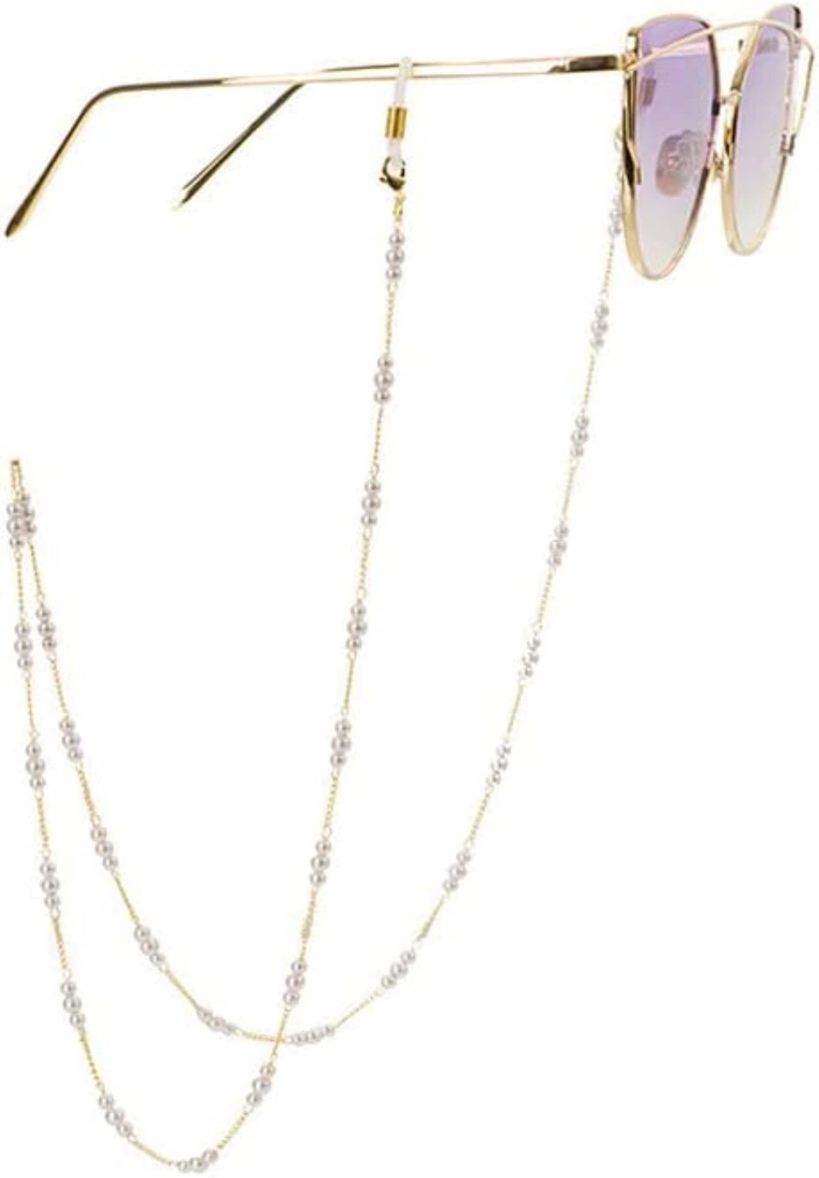 KLXSIVU Glasses Chain Sunglasses Strap Holder Eyewear Retainer For Women