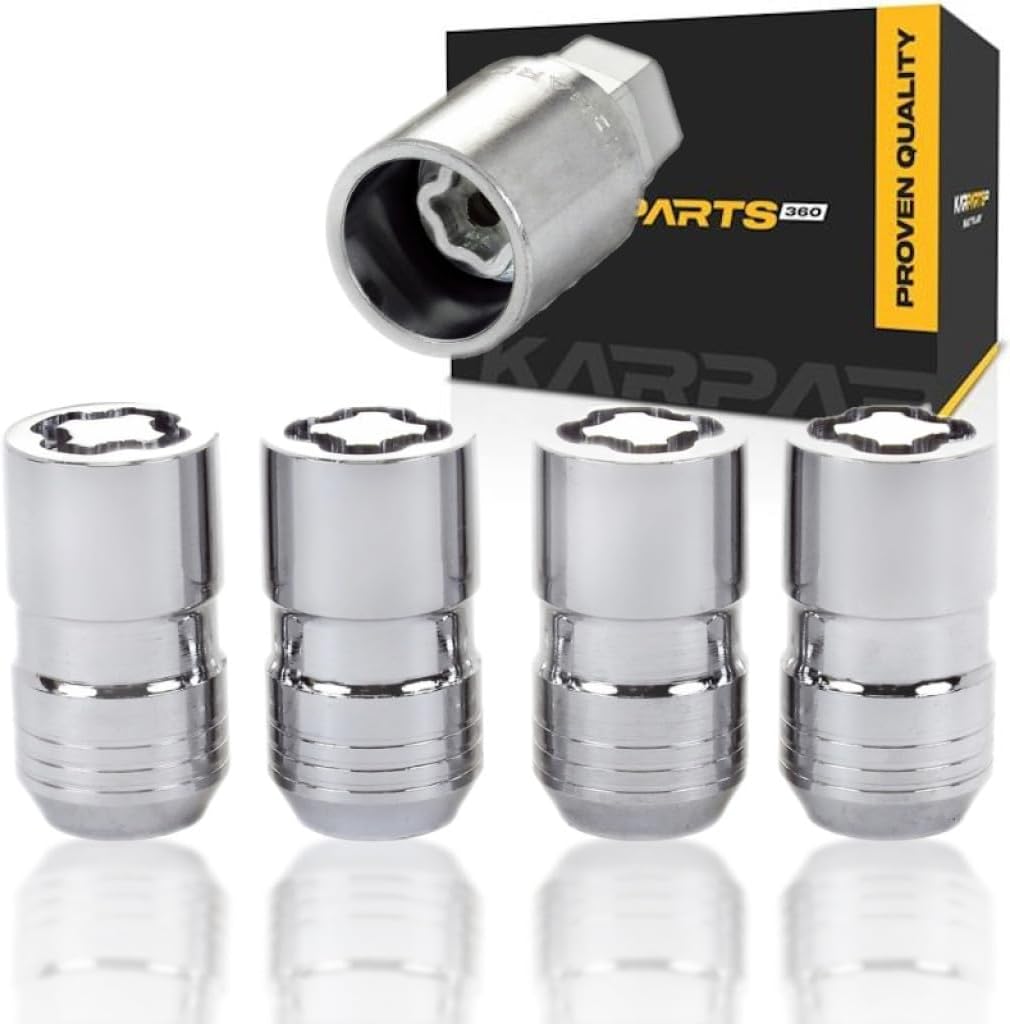McGard Wheel Lock Nut Set For Honda Civic/Passport 2018 2019 2020 | 4 Pack | Cone Seat | M14 x 1.5 | 21mm & 22mm Dual Hex | 1.639in. Length | Chrome