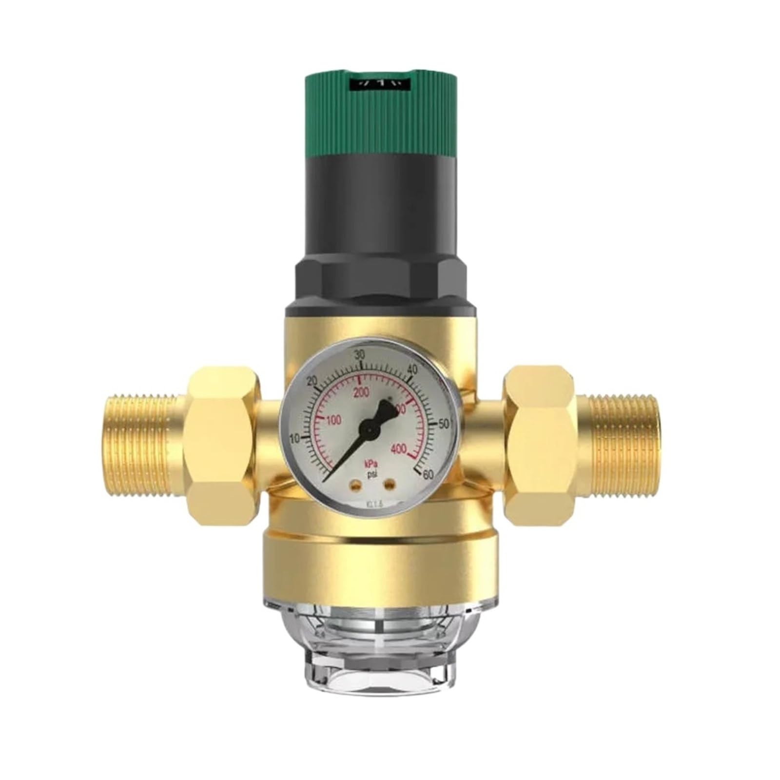 Réducteur de pression manomètre filtre intégré vanne DN15 hydraulique