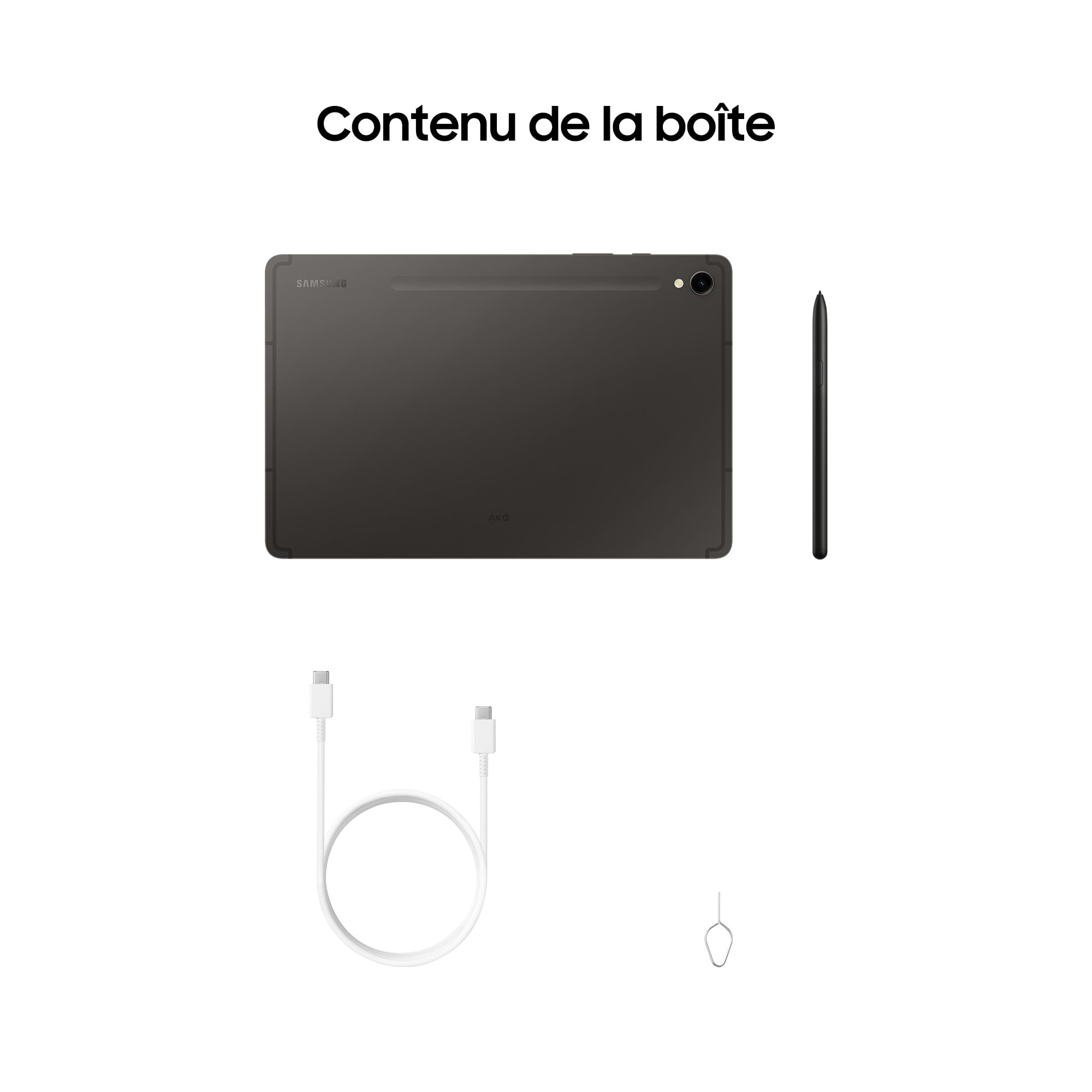 Tablette tactile Samsung Galaxy Tab S9 11 Wifi 256 Go Anthracite