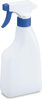 Yamazaki Sangyo 194759 FU802-000X-MB-BL Spray Bottle, 16.9 fl oz 500 ml, Alcohol, Made in Japan, Spray Container, Refill Container, Mist Sprayer, Empty Bottle, Blue Width 3.8 x Depth x Height 3.8