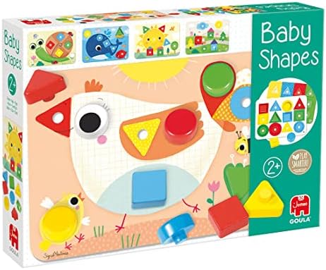 Goula – Baby Shapes – Juegos de mesa educativos para niños – A partir de 2 años