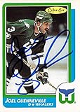 Joel Quenneville autographed hockey card (Hartford Whalers) 1986 O Pee Chee #118