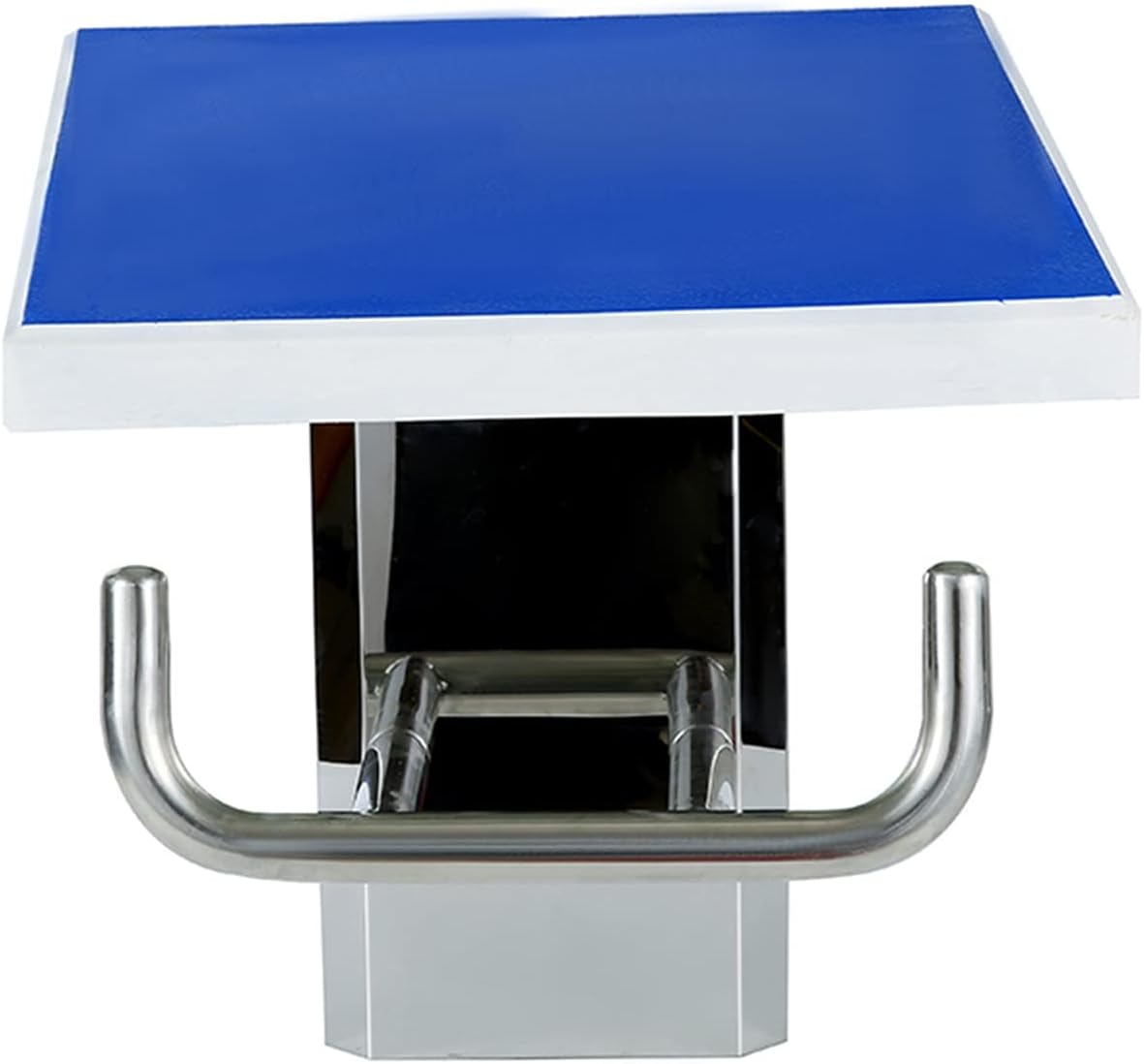 Professional Diving Board for Pools, Heavy Duty Stainless Steel Jumping Platform, Non-Slip Rubber Surface, 200 Kg Capacity, Ideal for Competition Training & Safety Handle